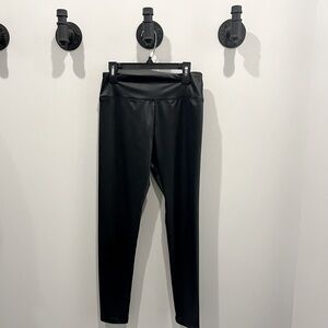 Women’s black sheen leggings size small Wild Fable brand.